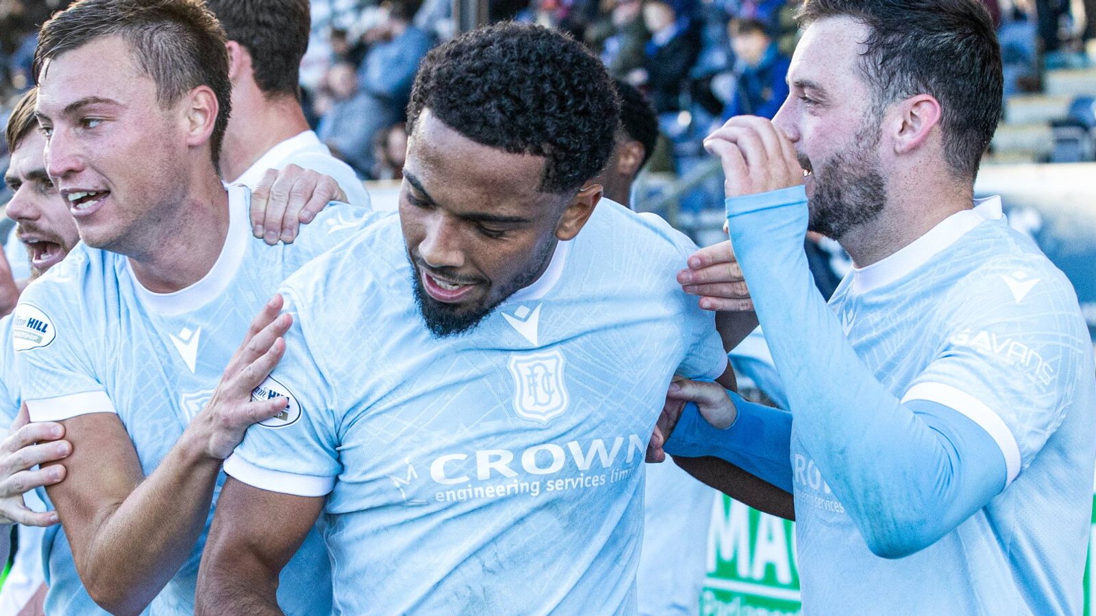 Falkirk vs Dundee; Scottish PremiershipFalkirk 1-2 Dundee: Ashley Hay nets stoppage-time winner as Dundee come from behind to win away from home