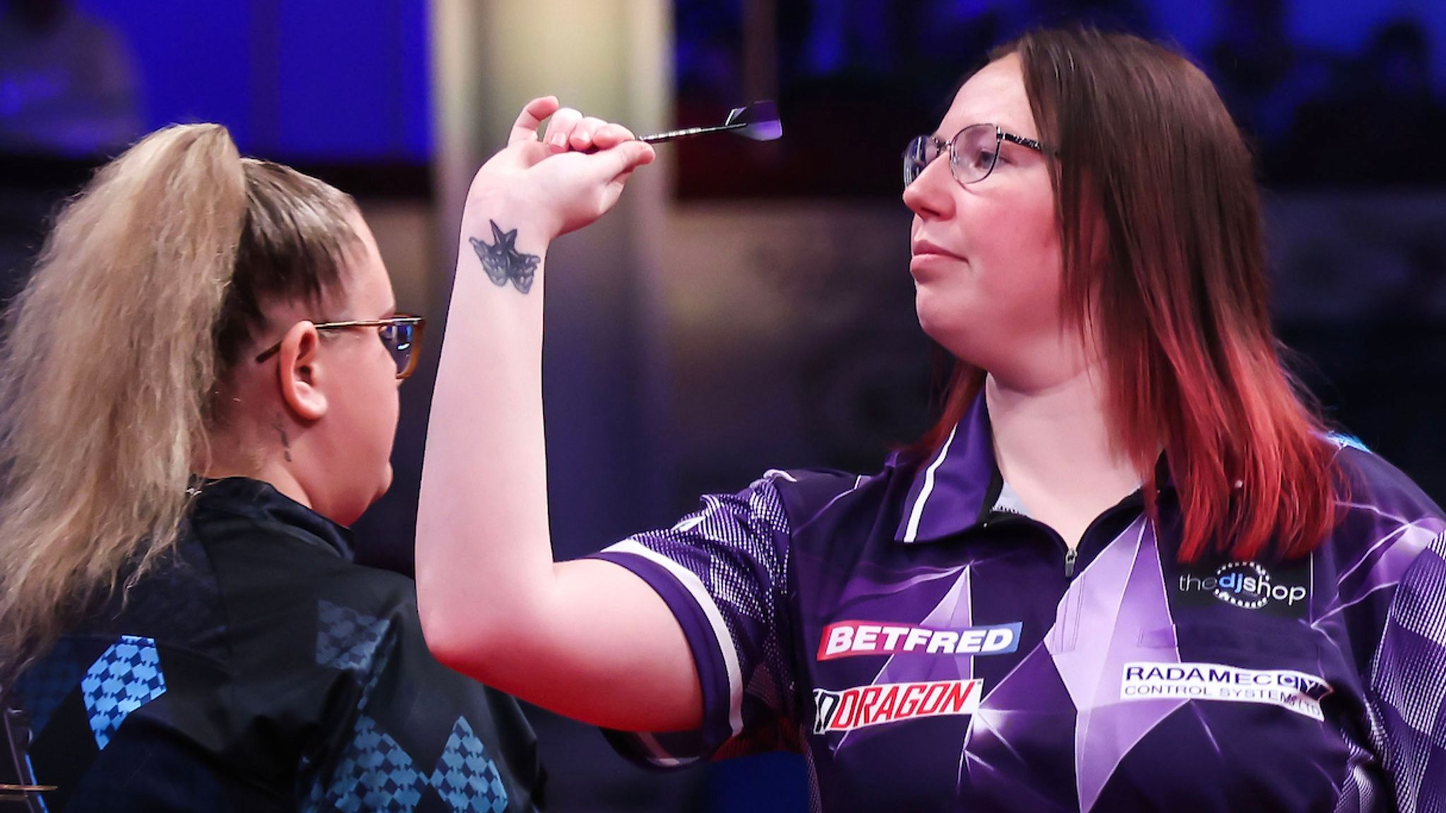 Gemma Hayter también confirmó su plaza en Ally Pally