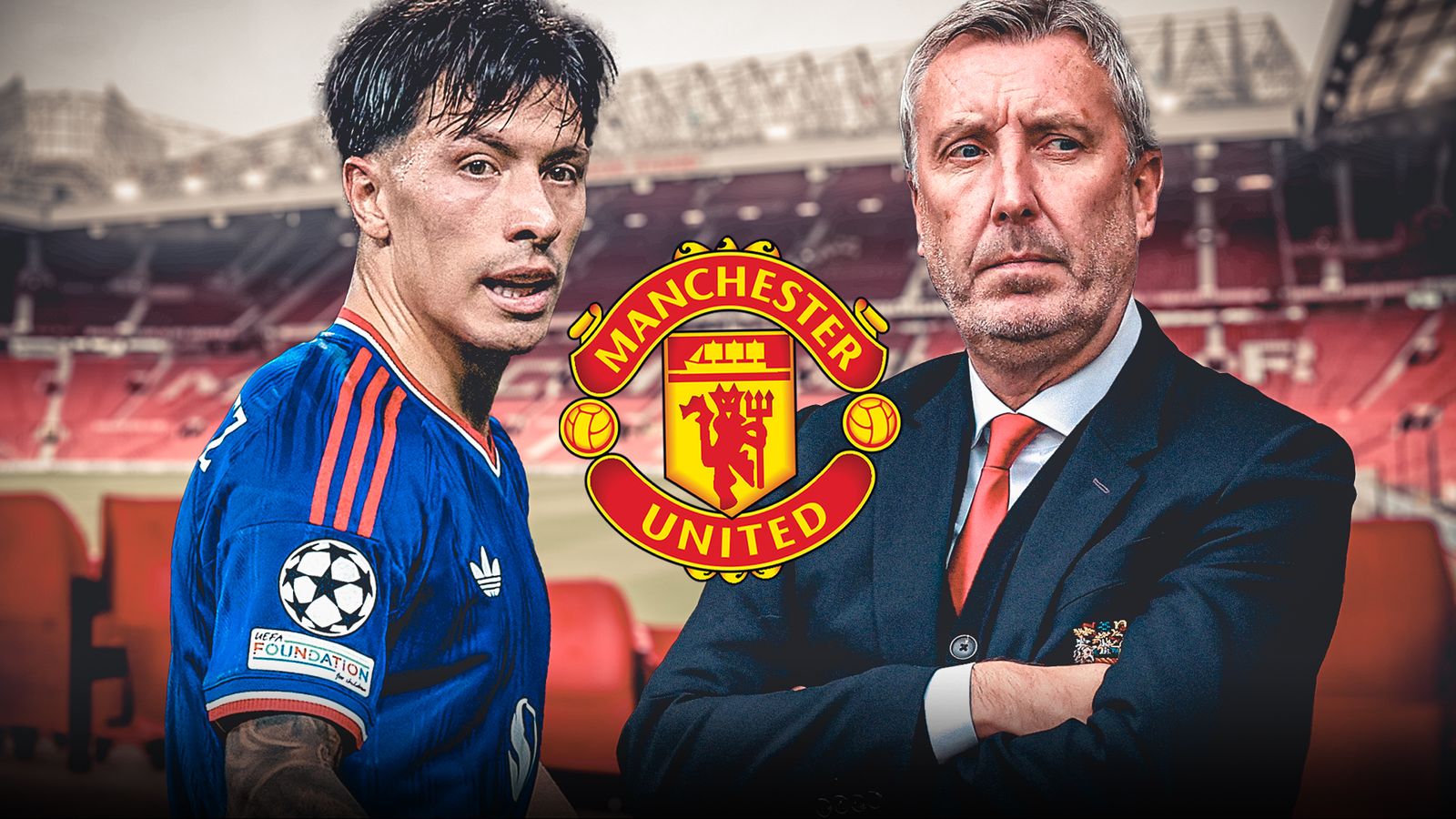 Lisandro Martínez: defensa del Manchester United se disculpa y conversa con Jason Wilcox y Michael Carrick
