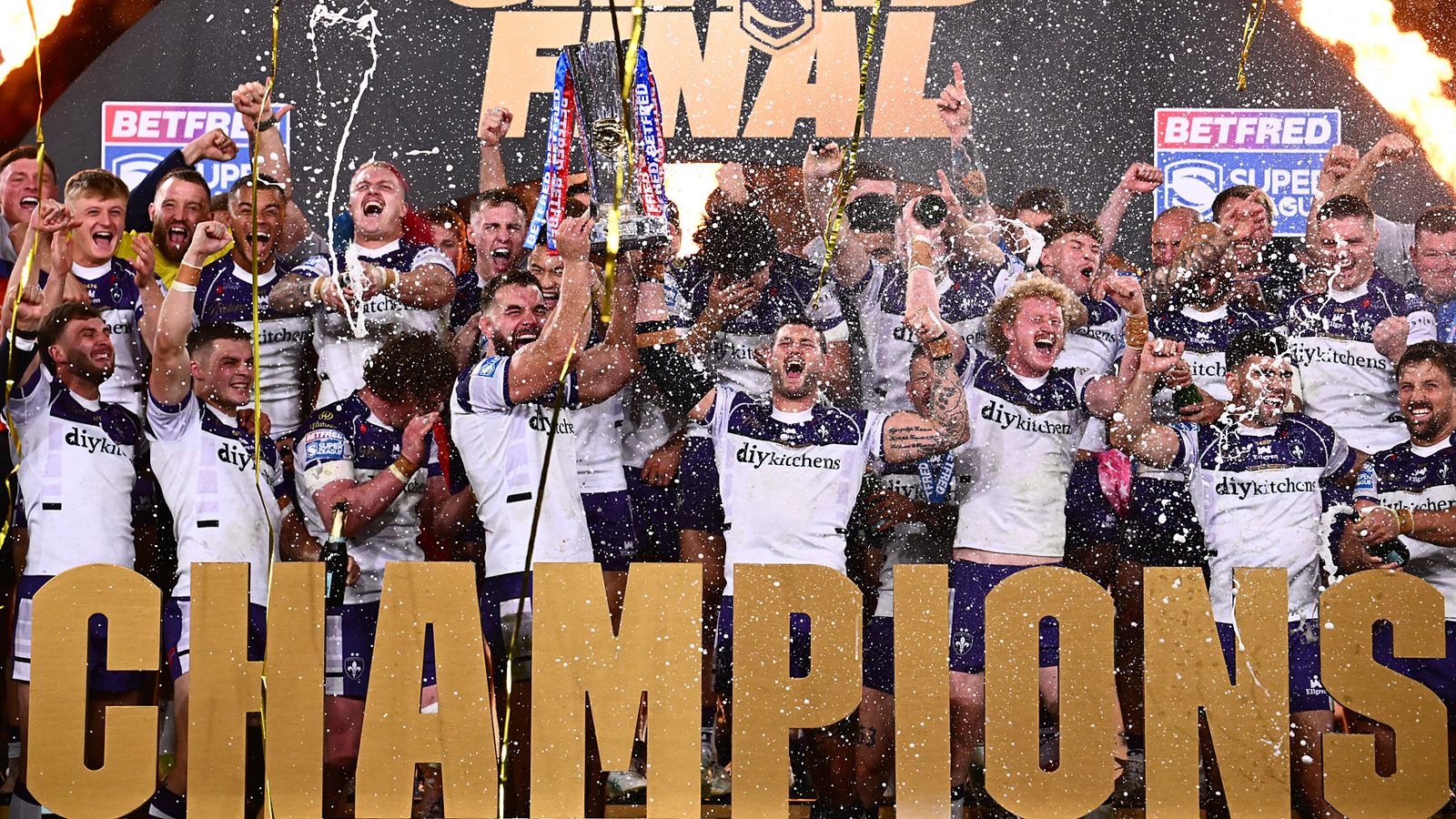 Super League Grand Final: Wakefield Trinity hace historia con victoria 23-10 sobre Warrington Wolves