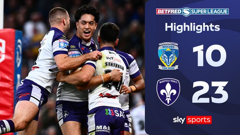 Highlights of the Super League Grand Final between Warrington Wolves and Wakefield Trinity