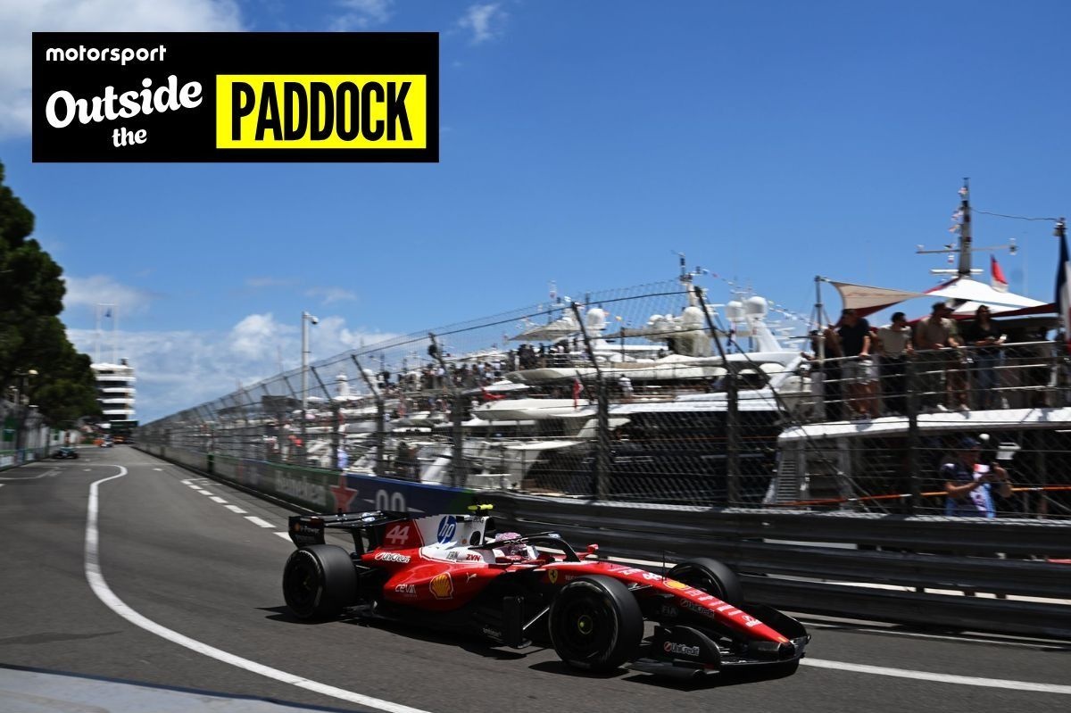 Classic F1 turns Port of Nice into street circuit for Bradley Cooper's "Ocean's" Prequel