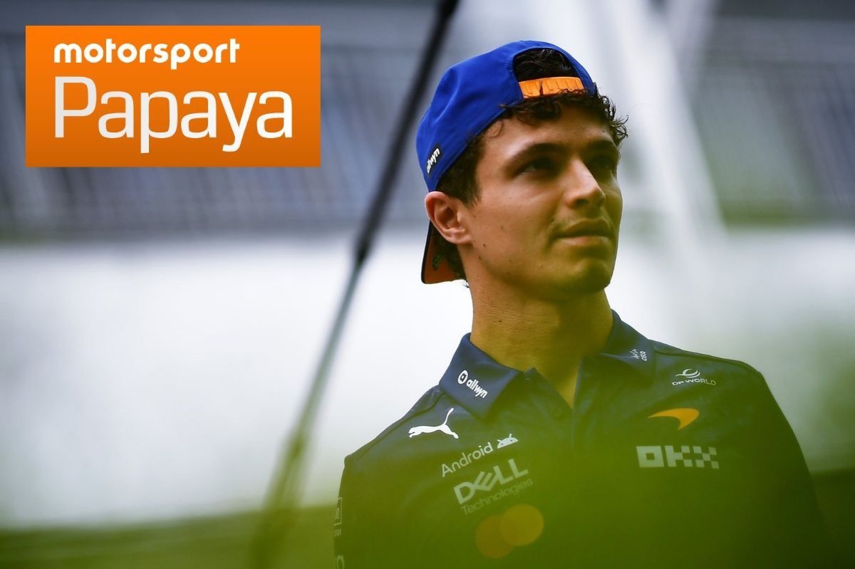 Guenther Steiner reprocha a Lando Norris su maniobra poco profesional.